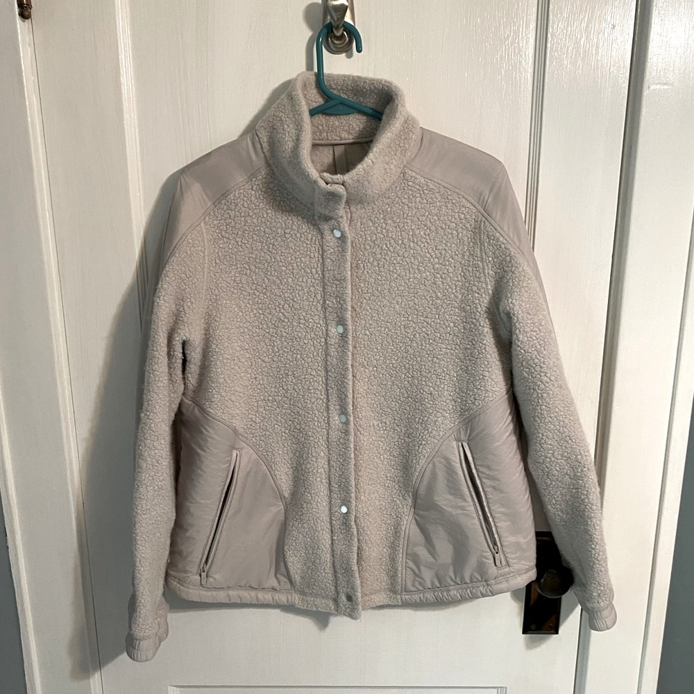 Lululemon Athletica Go Cozy Wool Blend Jacket